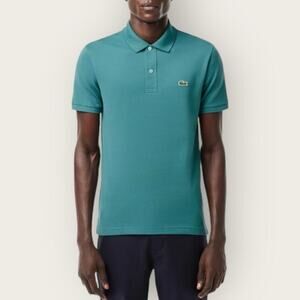 NWT | Lacoste | Logo Slim FIt Polo Shirt | Turquoise | 8 || 3XL